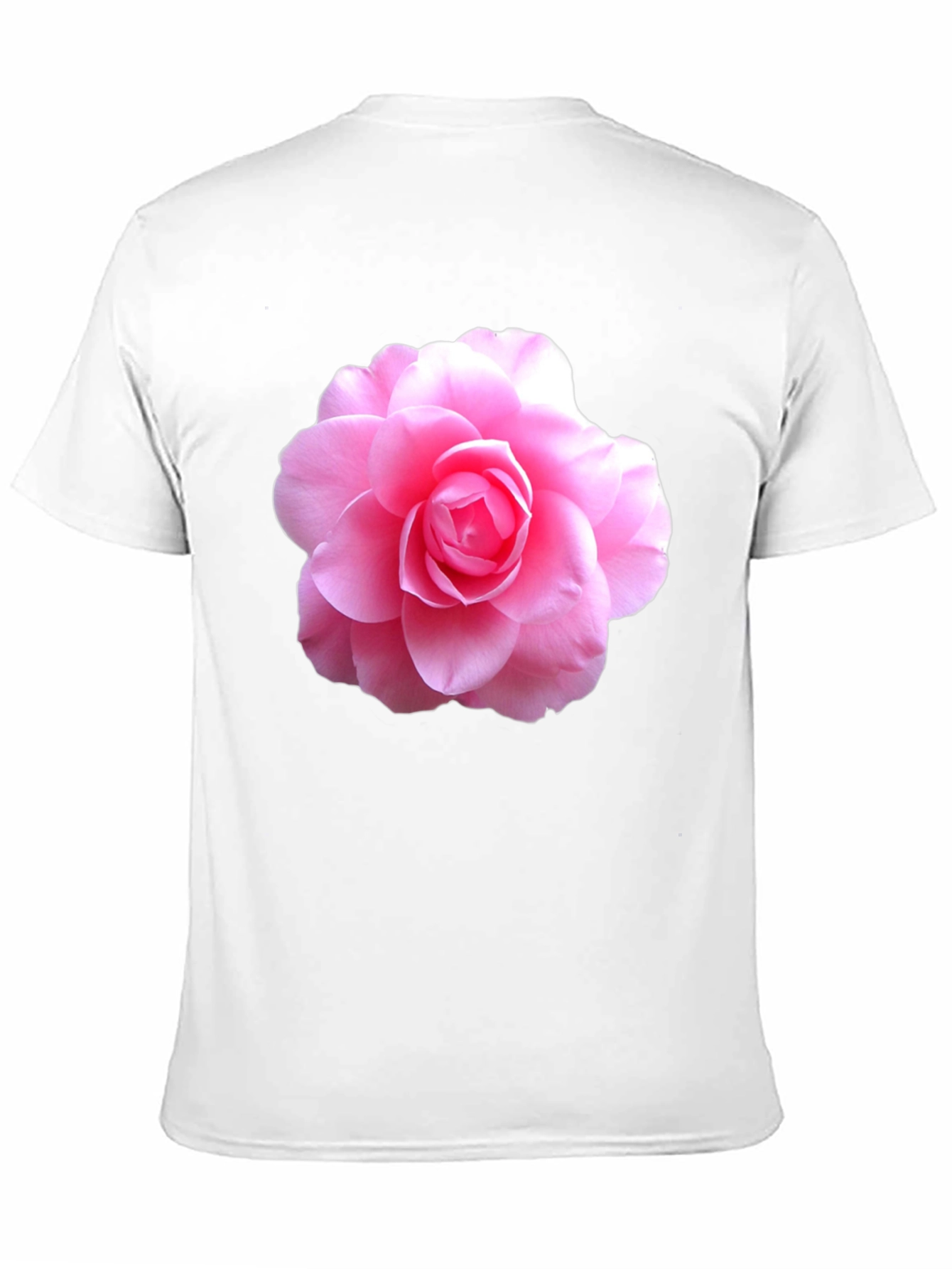 Pink Flower Graphic T-Shirt