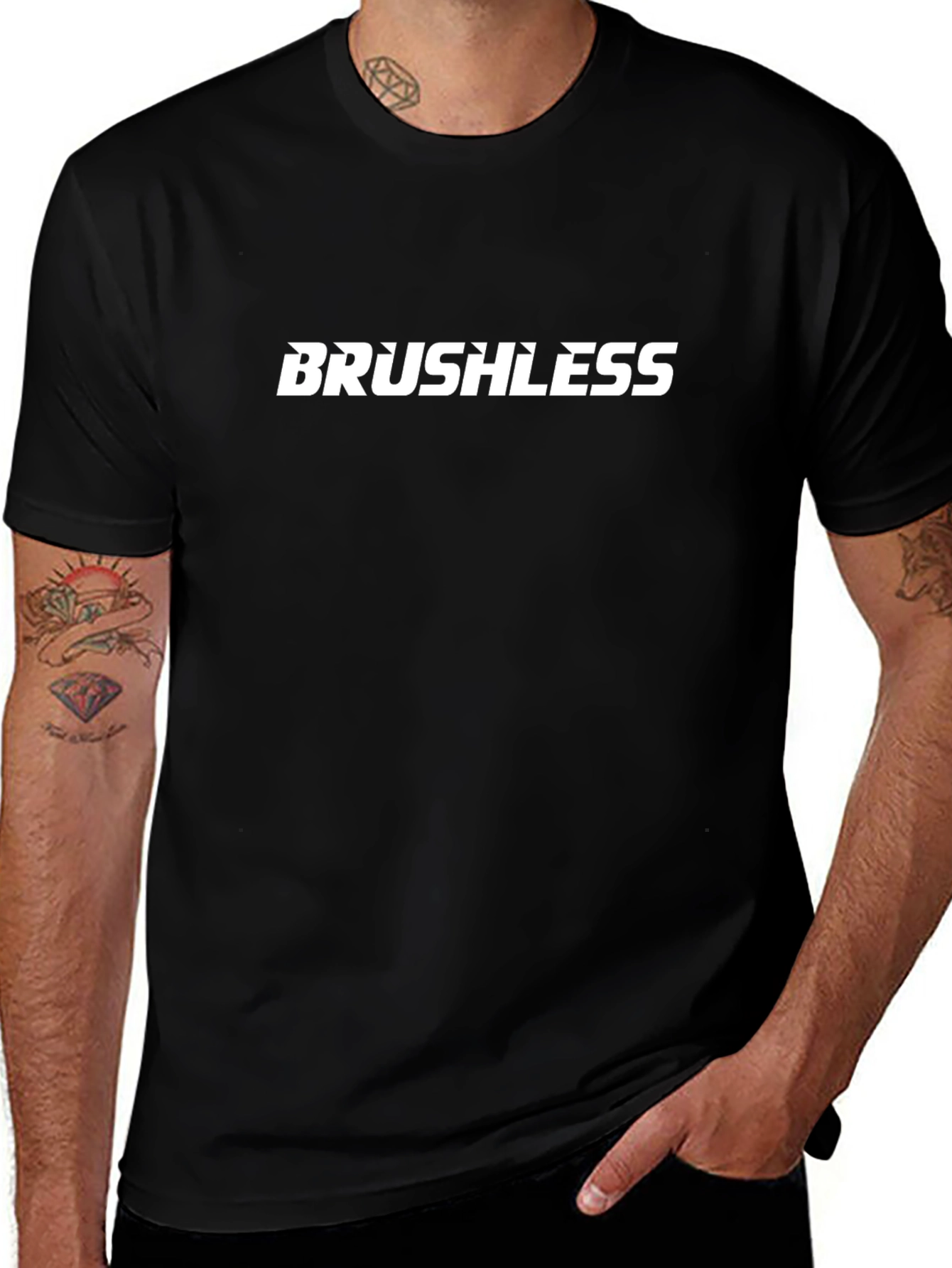 Brushless Black T-Shirt