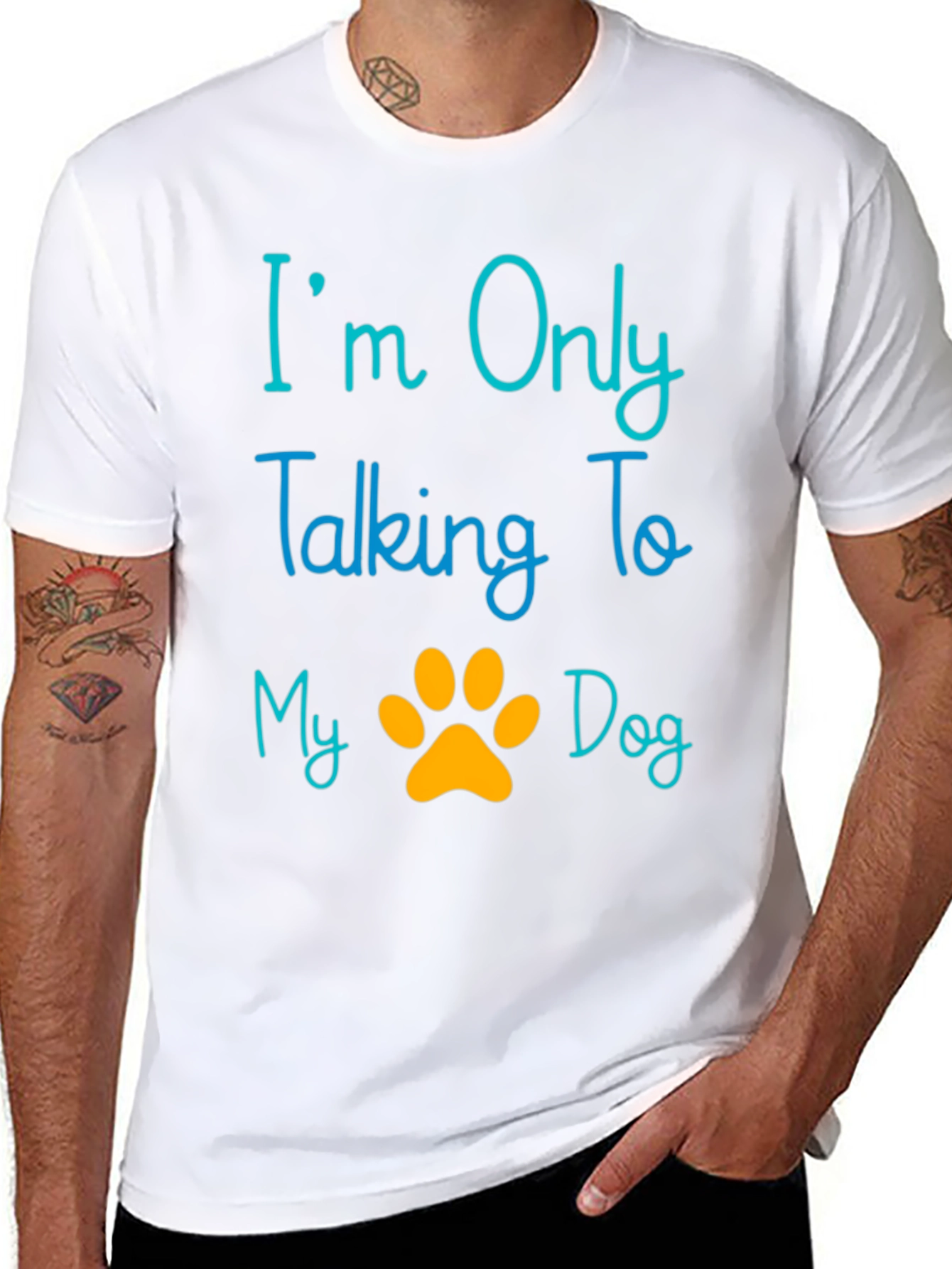 Im Only Talking To My Dog T-Shirt