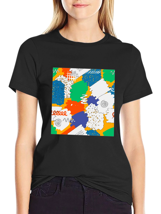 Abstract Pattern Graphic Tee - Unisex