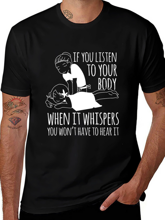 Listen To Your Body Graphic Tee