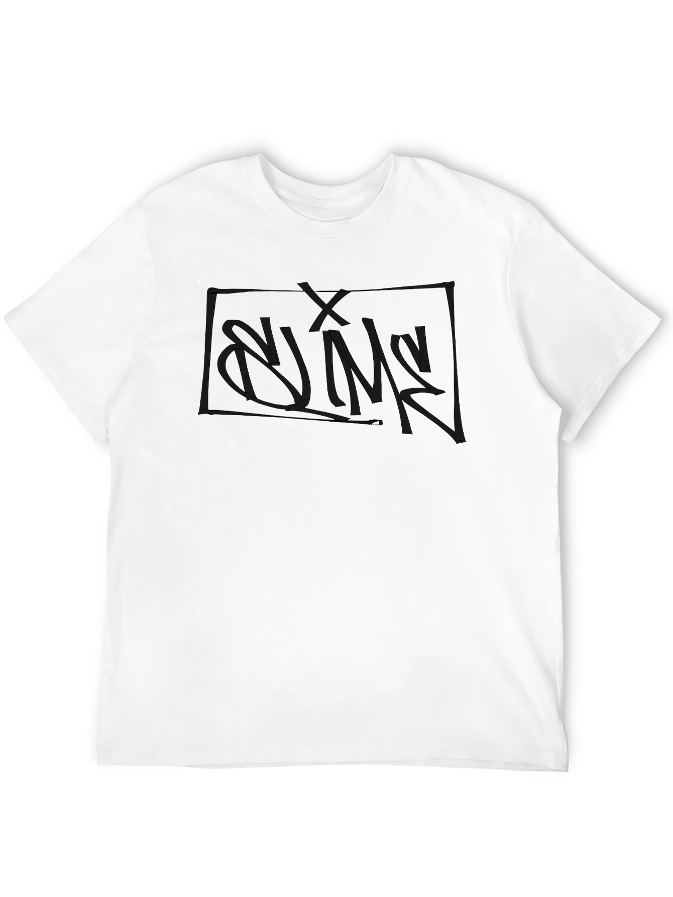 Minimalist Black Graphic Tee - Urban Style