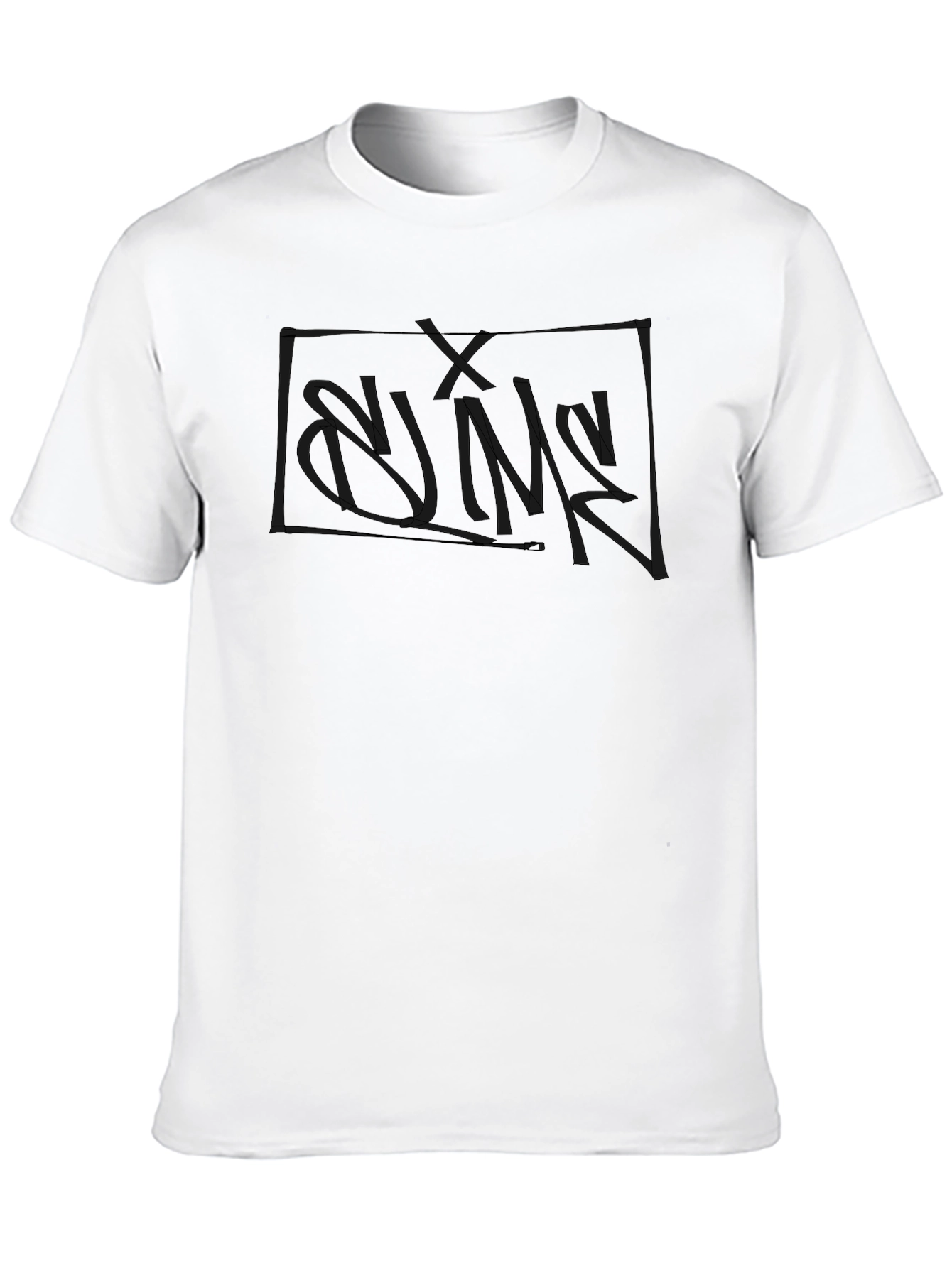 Minimalist Black Graphic Tee - Urban Style