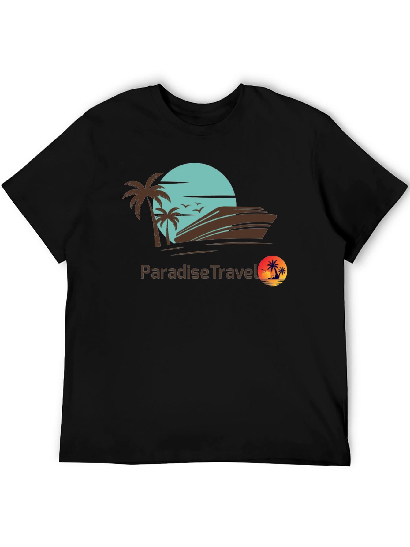 Paradise Travel T-Shirt - Island Getaway