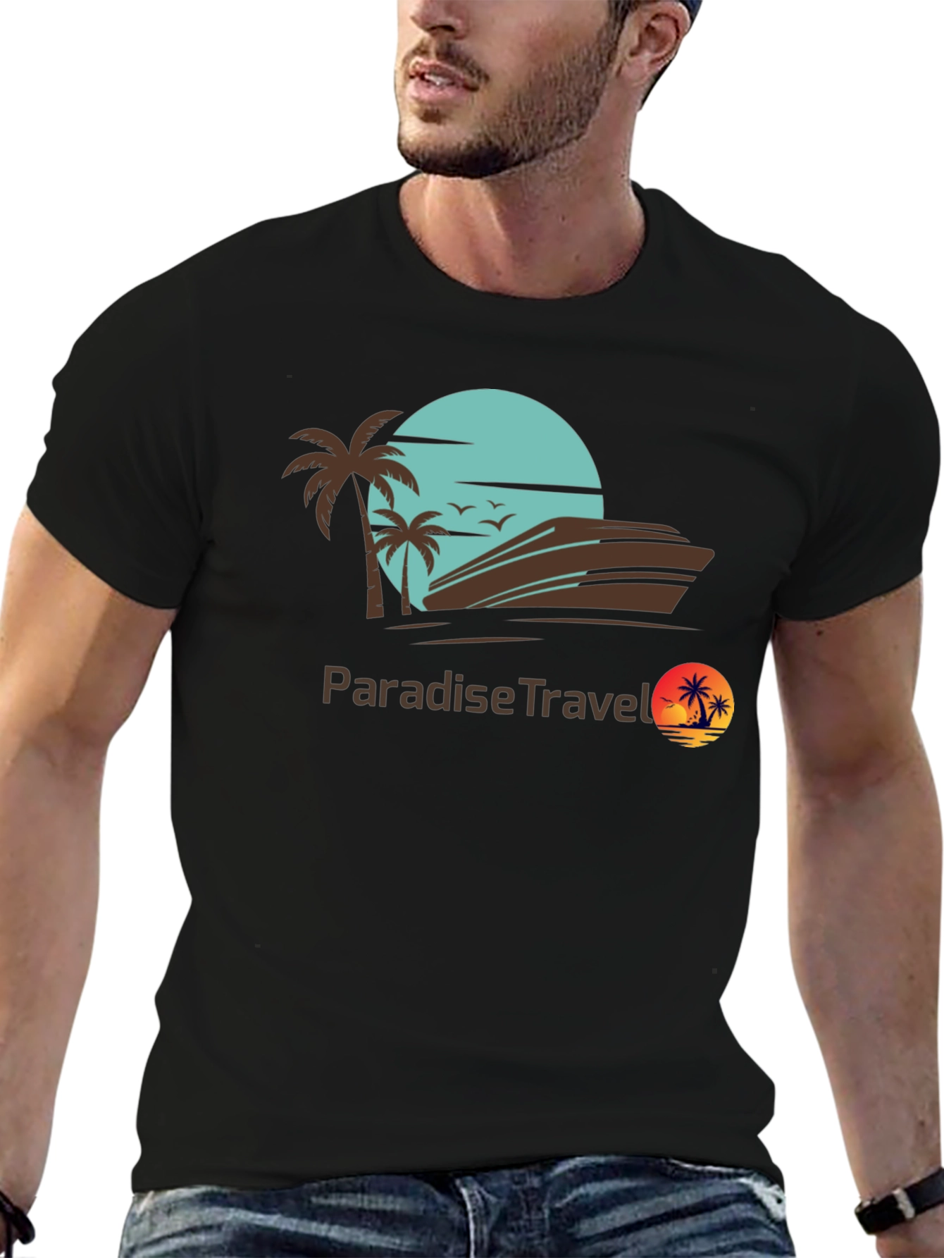 Paradise Travel T-Shirt - Island Getaway