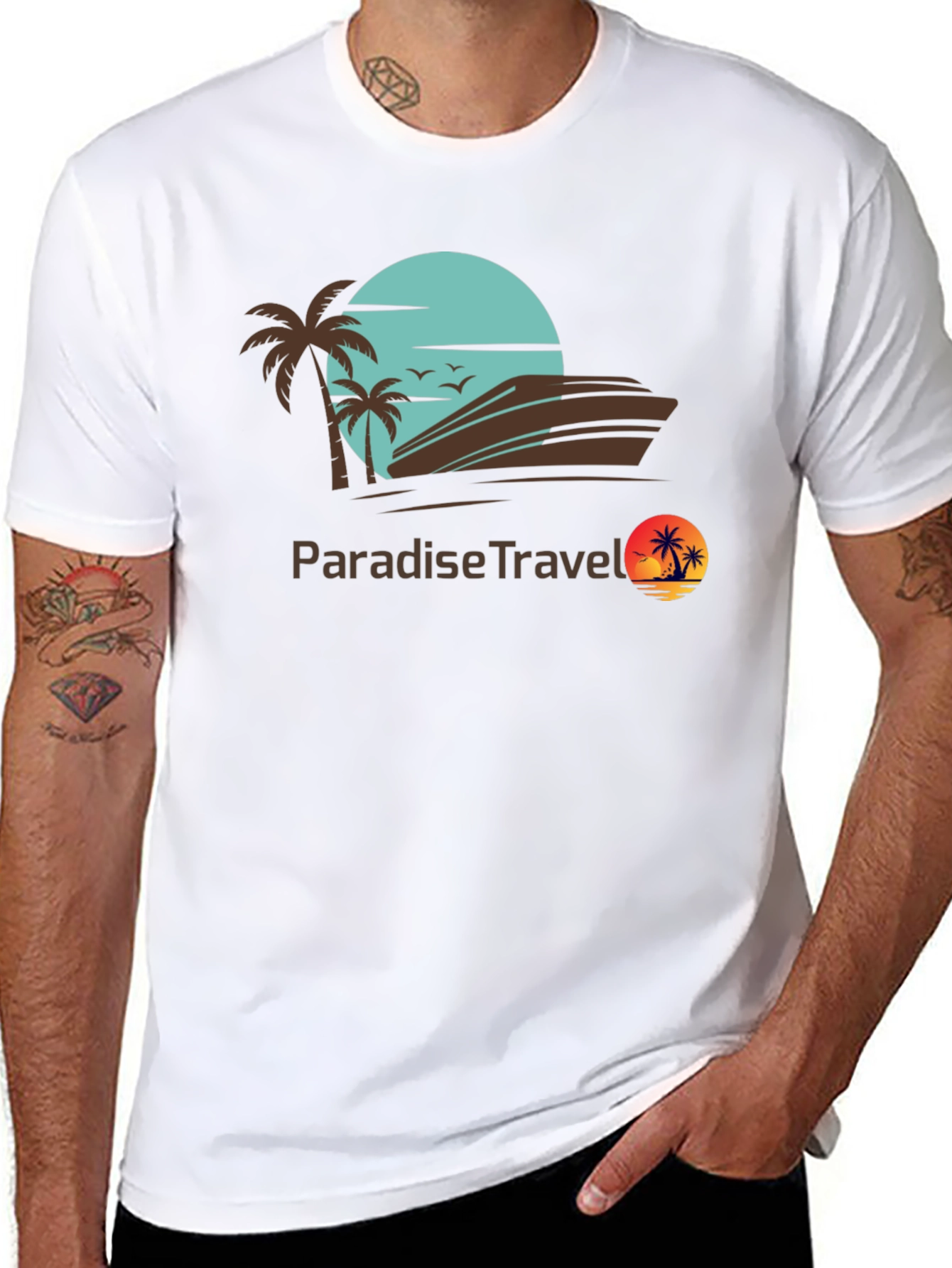Paradise Travel T-Shirt - Island Getaway
