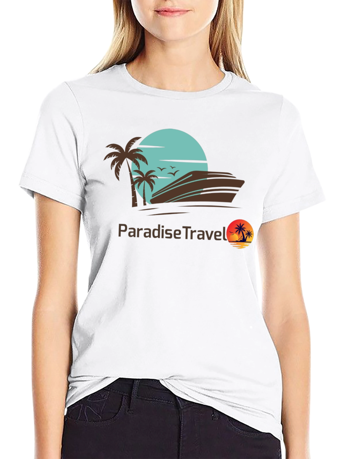Paradise Travel T-Shirt - Island Getaway
