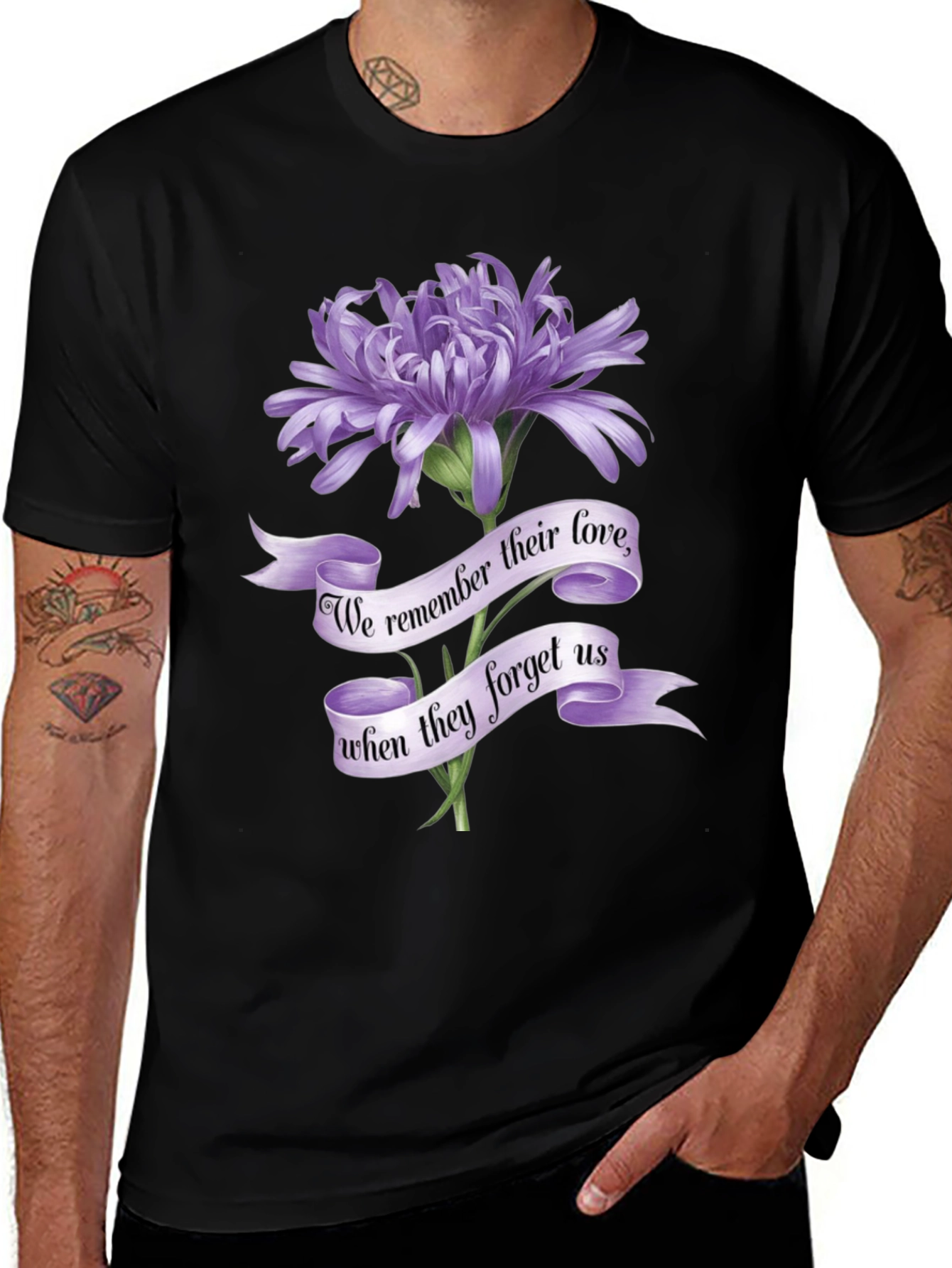 Floral Remembrance T-Shirt