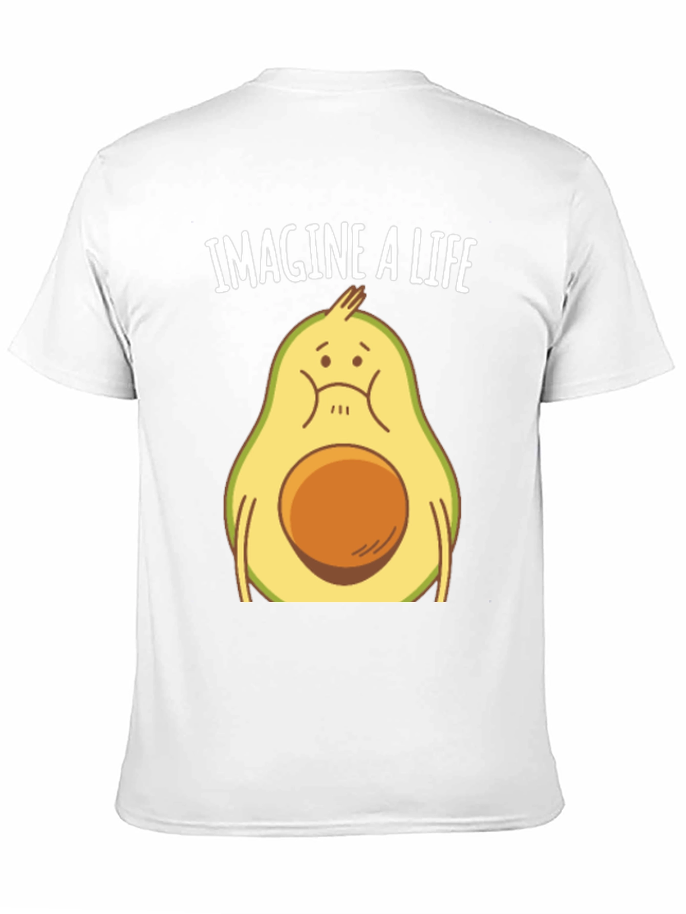 Sad Avocado T-Shirt - Imagine A Life