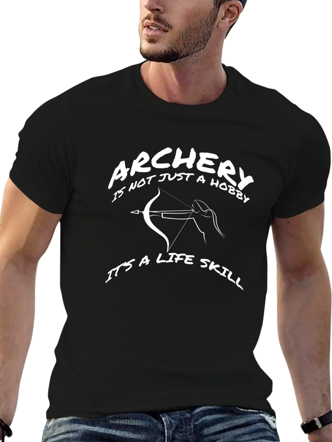 Archery Life Skill Graphic T-Shirt