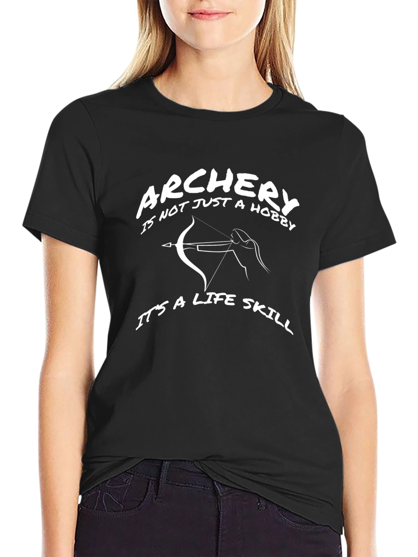 Archery Life Skill Graphic T-Shirt