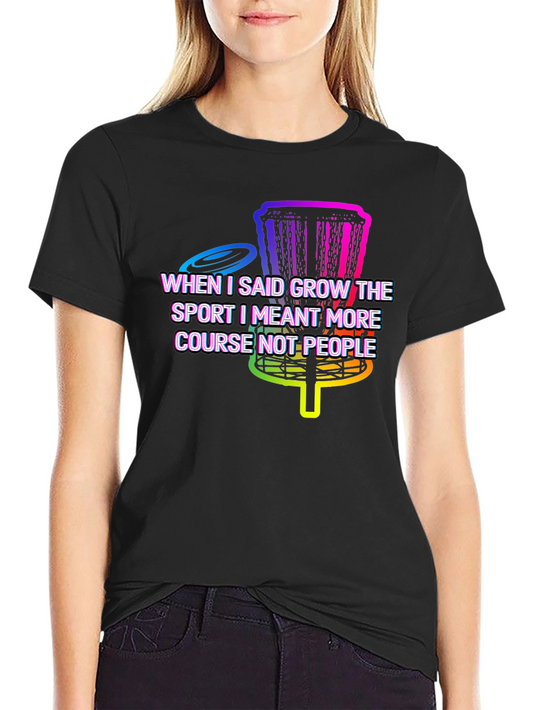 Grow The Sport Disc Golf T-Shirt