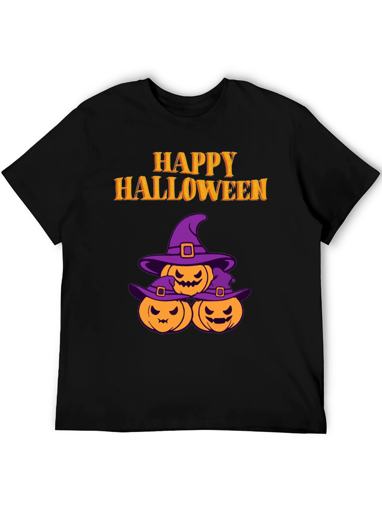 Happy Halloween Pumpkin Witch T-Shirt