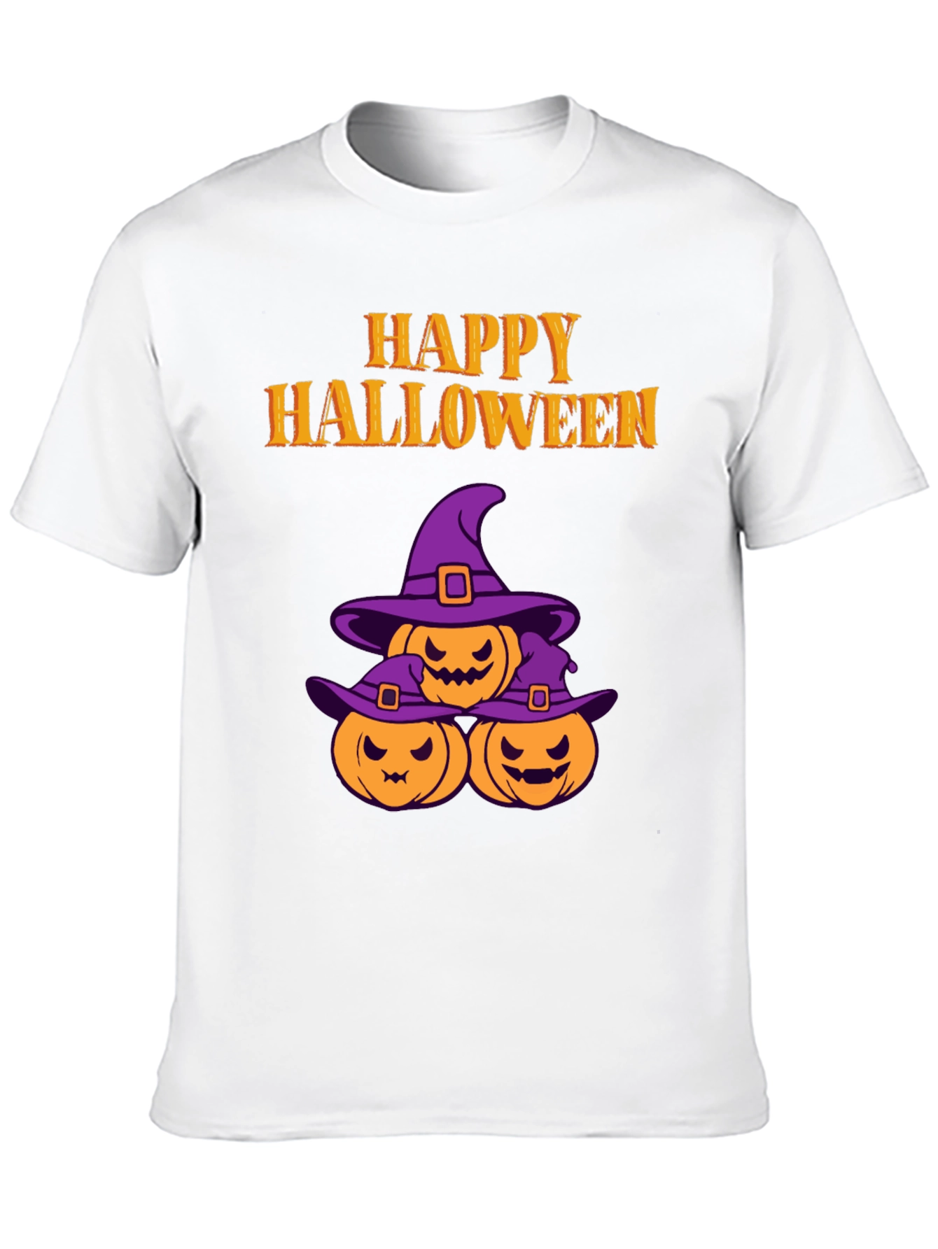 Happy Halloween Pumpkin Witch T-Shirt