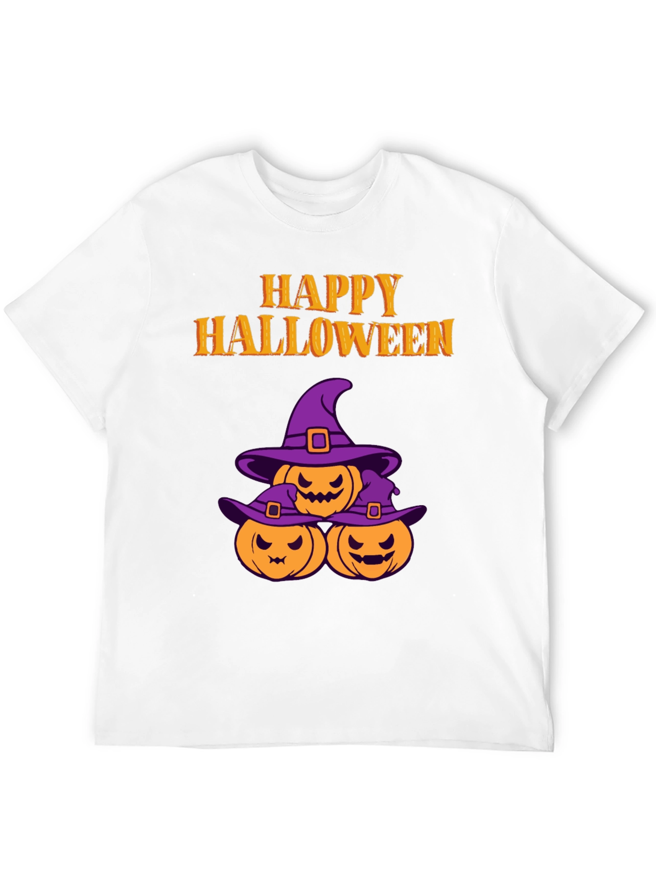 Happy Halloween Pumpkin Witch T-Shirt