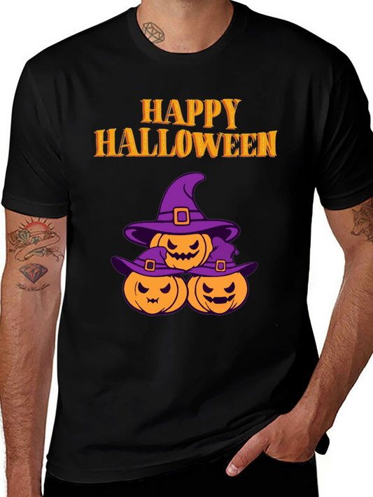 Happy Halloween Pumpkin Witch T-Shirt