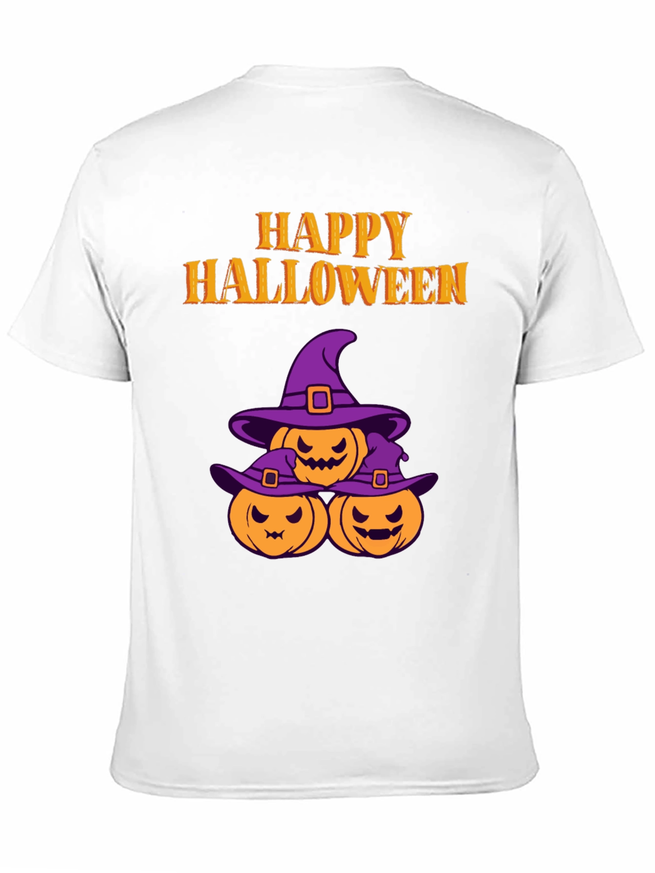 Happy Halloween Pumpkin Witch T-Shirt
