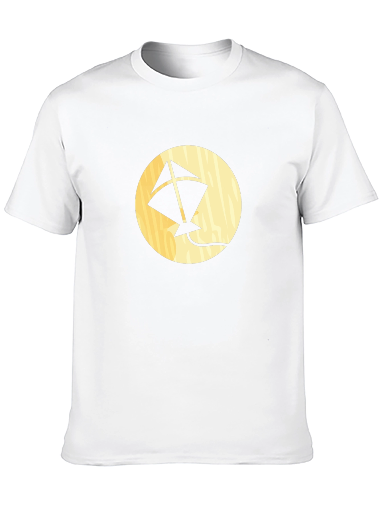 Kite Graphic Tee - Black Cotton Casual Shirt