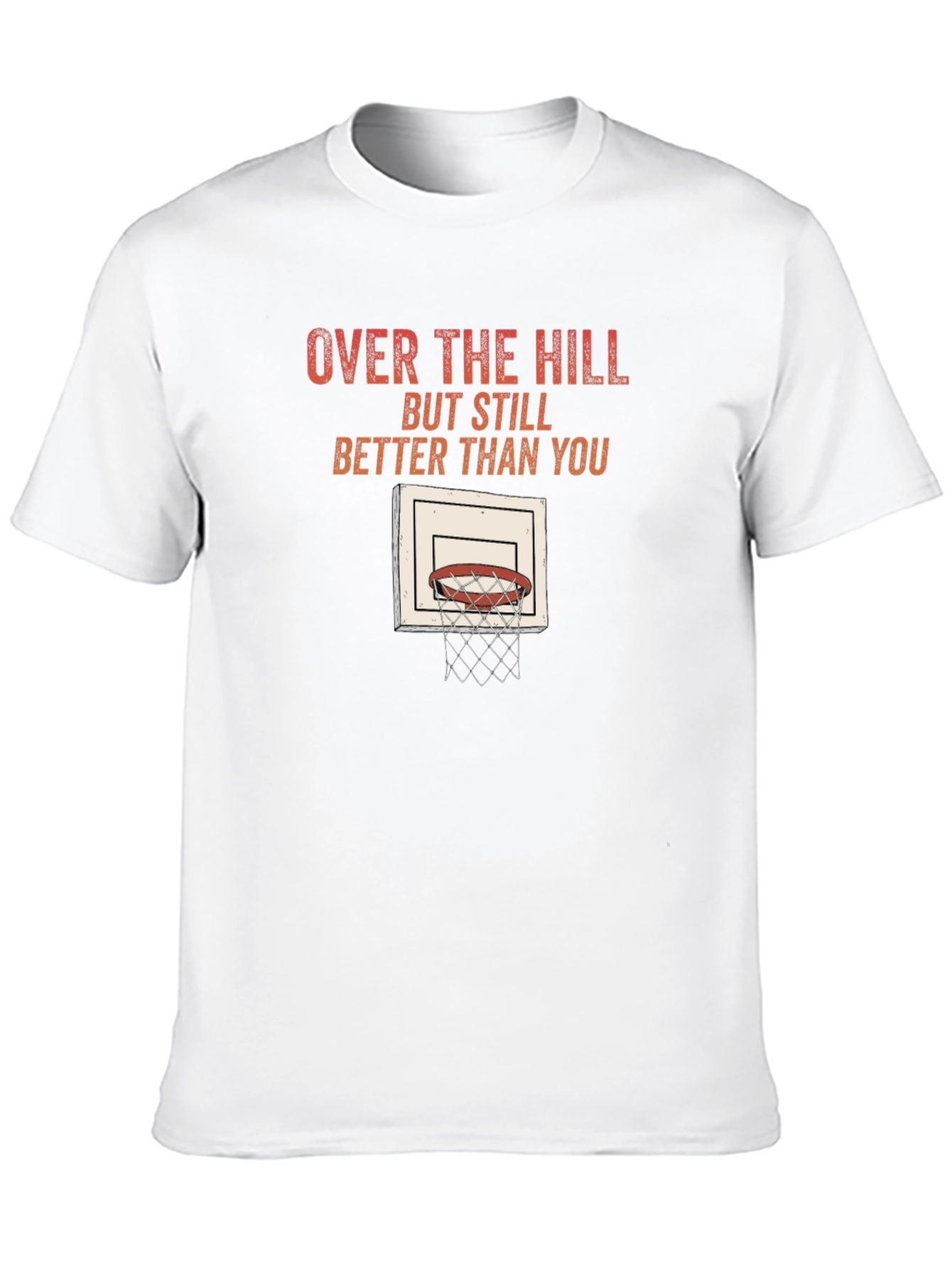 Over The Hill Basketball T-Shirt