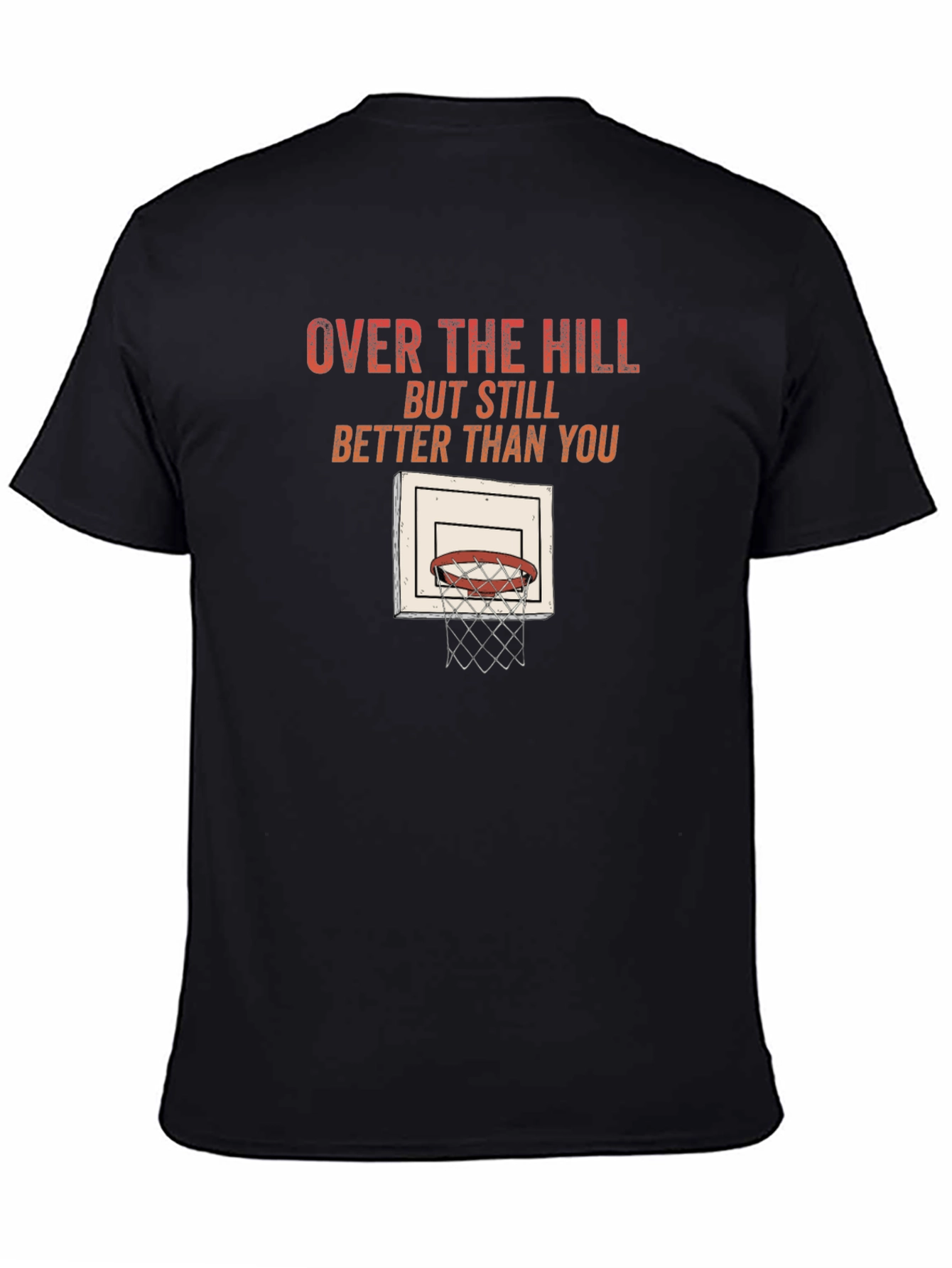 Over The Hill Basketball T-Shirt