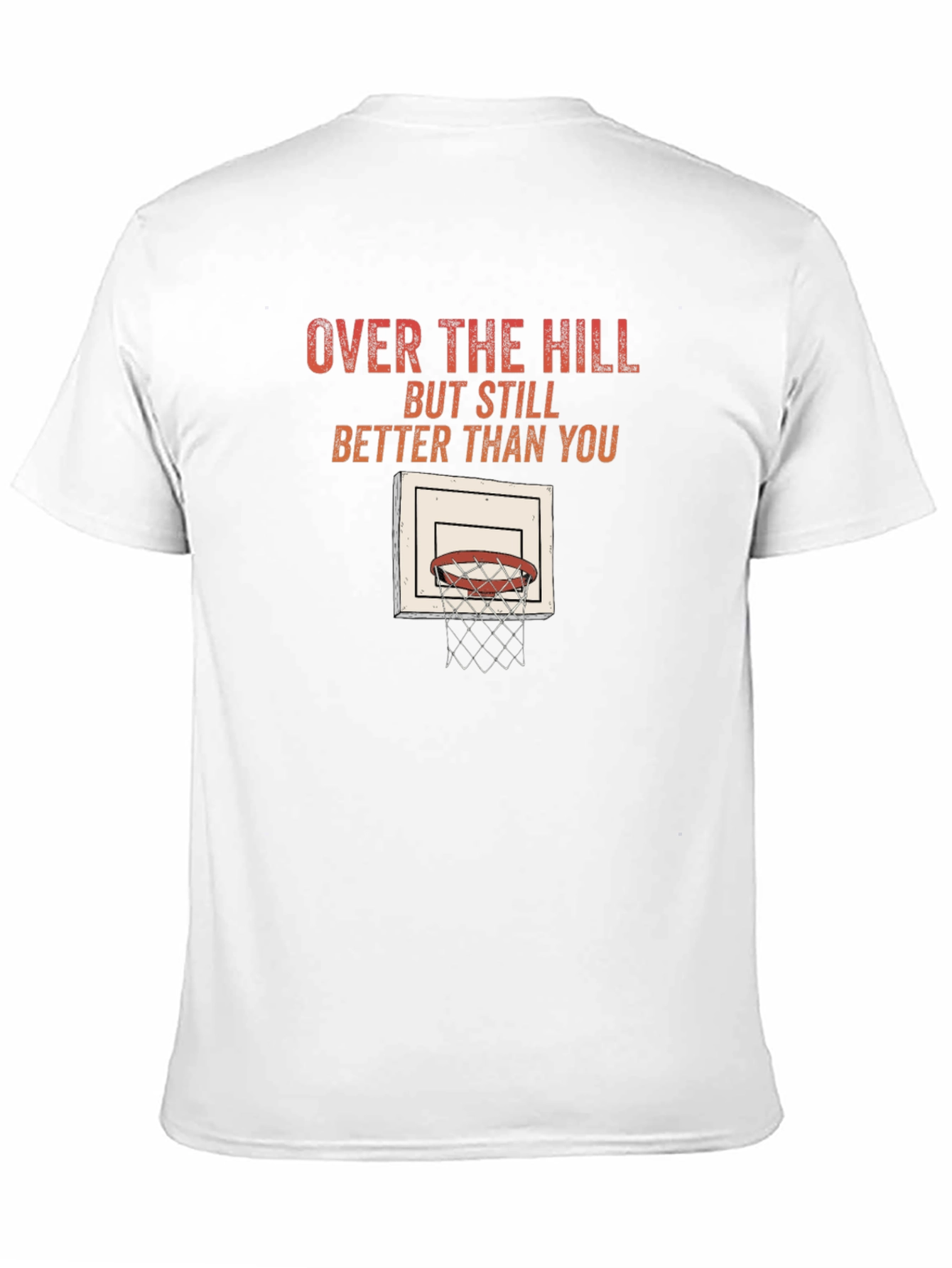 Over The Hill Basketball T-Shirt