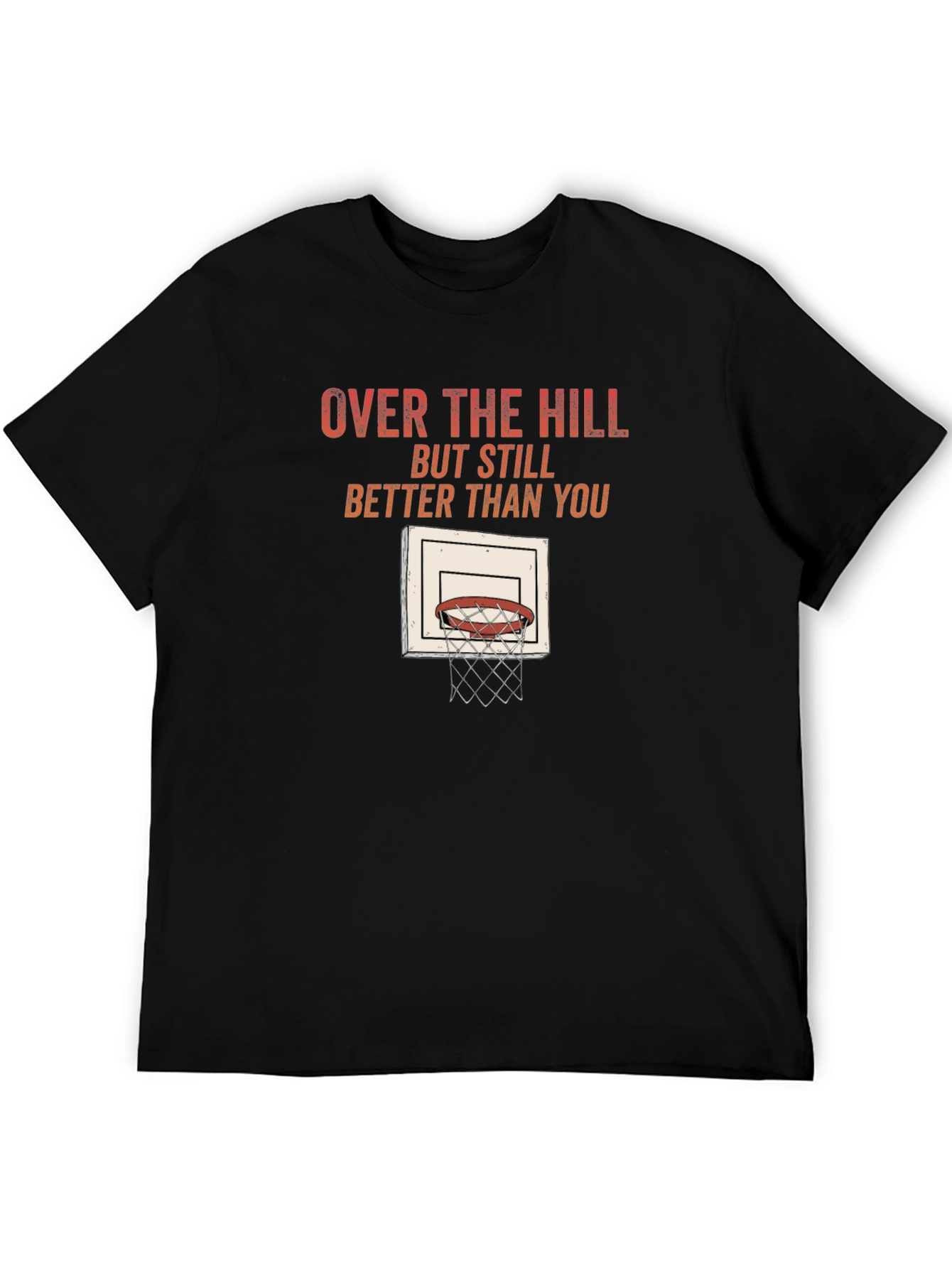 Over The Hill Basketball T-Shirt