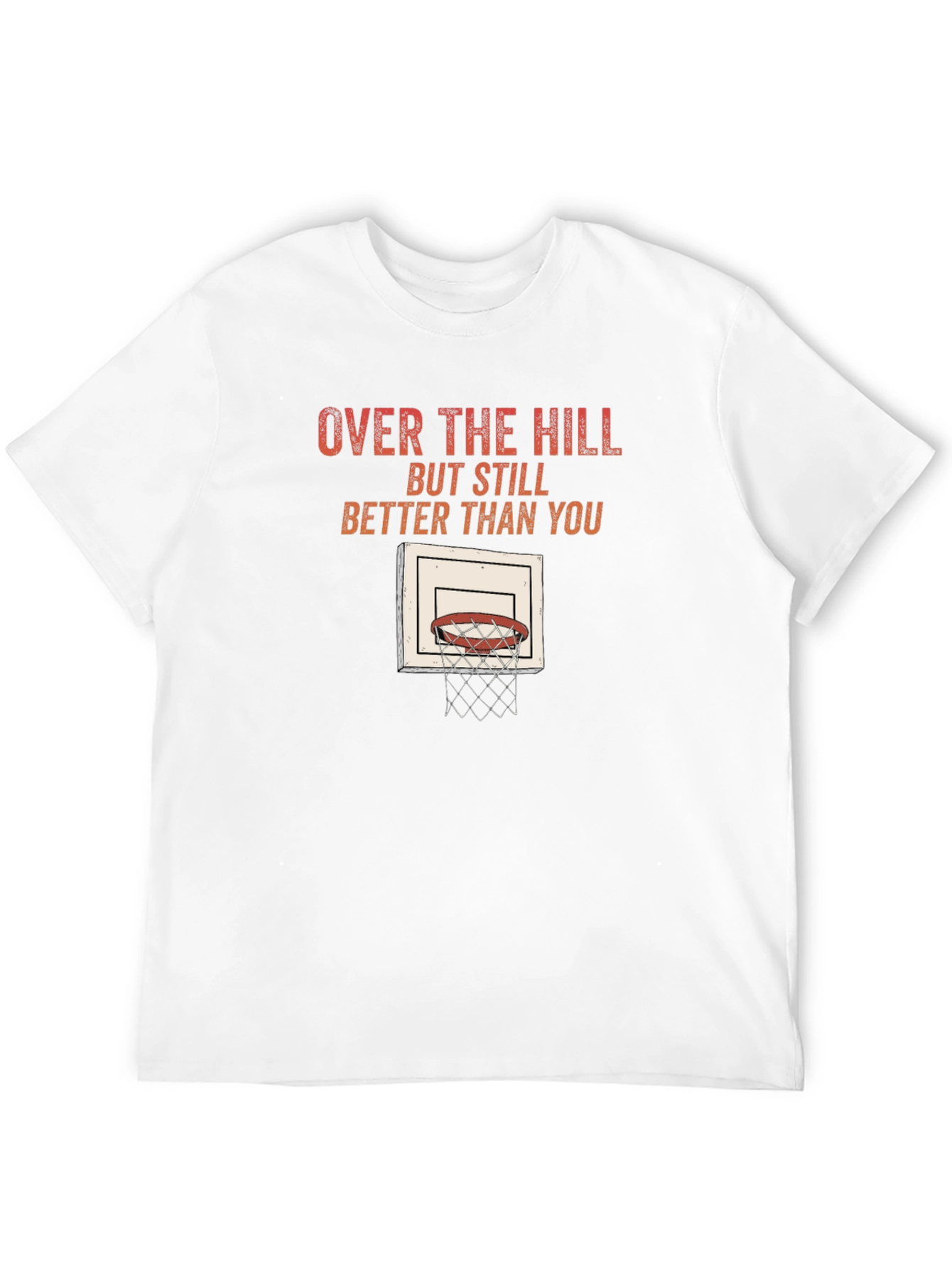 Over The Hill Basketball T-Shirt