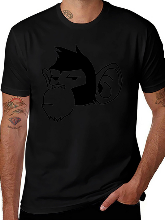 Cool Ape Graphic Black T-Shirt