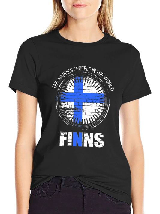 Finnish Pride T-Shirt: Happiest People in the World