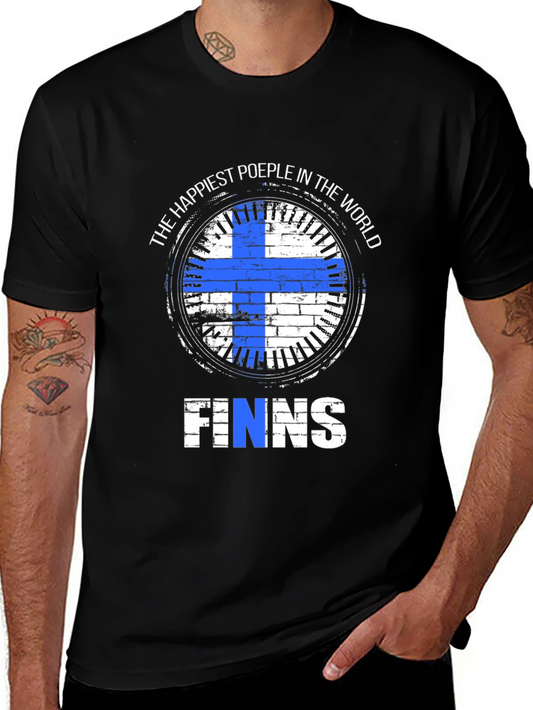 Finnish Pride T-Shirt: Happiest People in the World