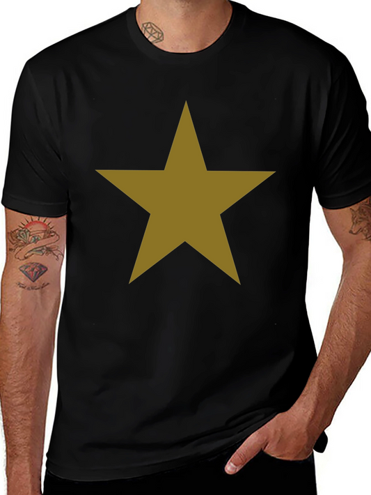 Classic Star Graphic T-Shirt - Black