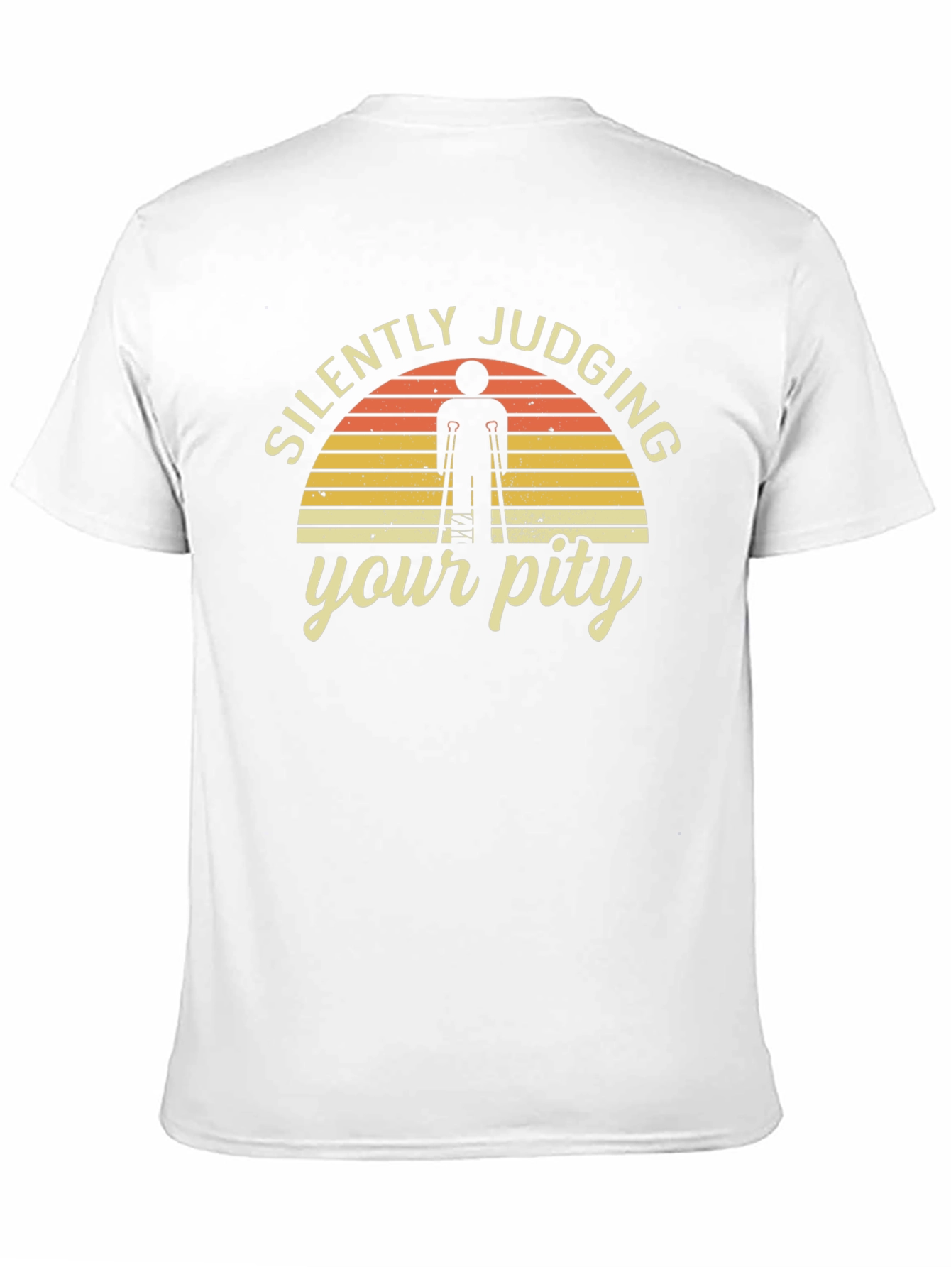 Silently Judging Your Pity Graphic T-Shirt