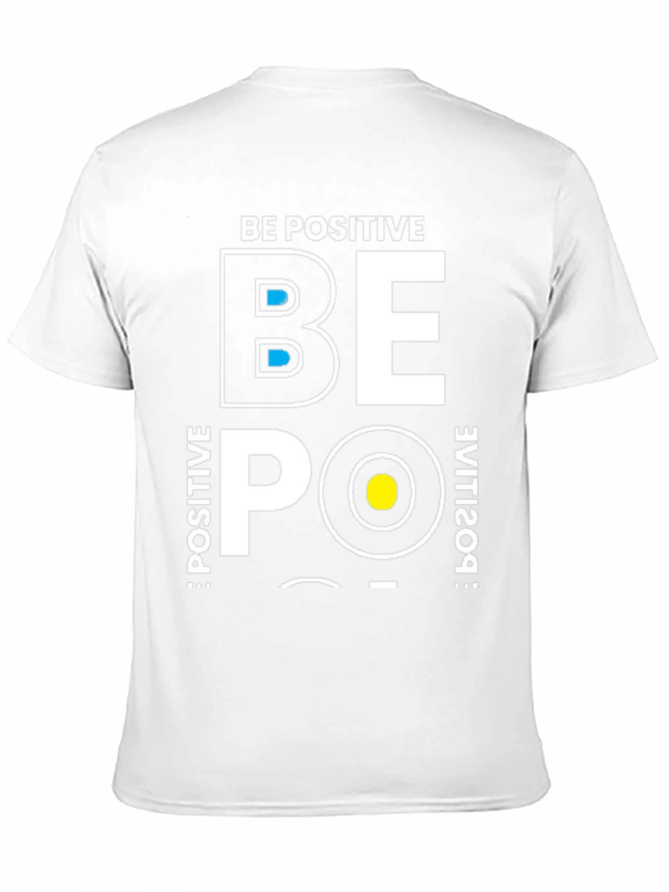 Be Positive Graphic T-Shirt - Black