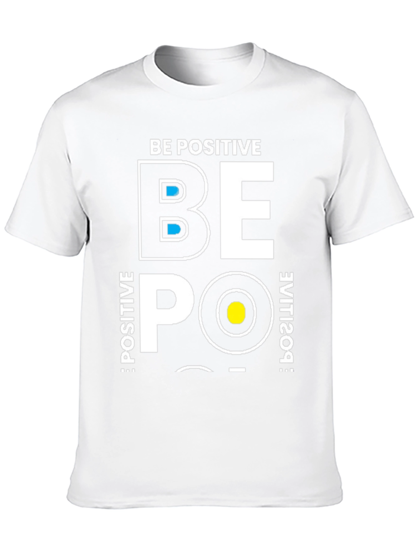 Be Positive Graphic T-Shirt - Black