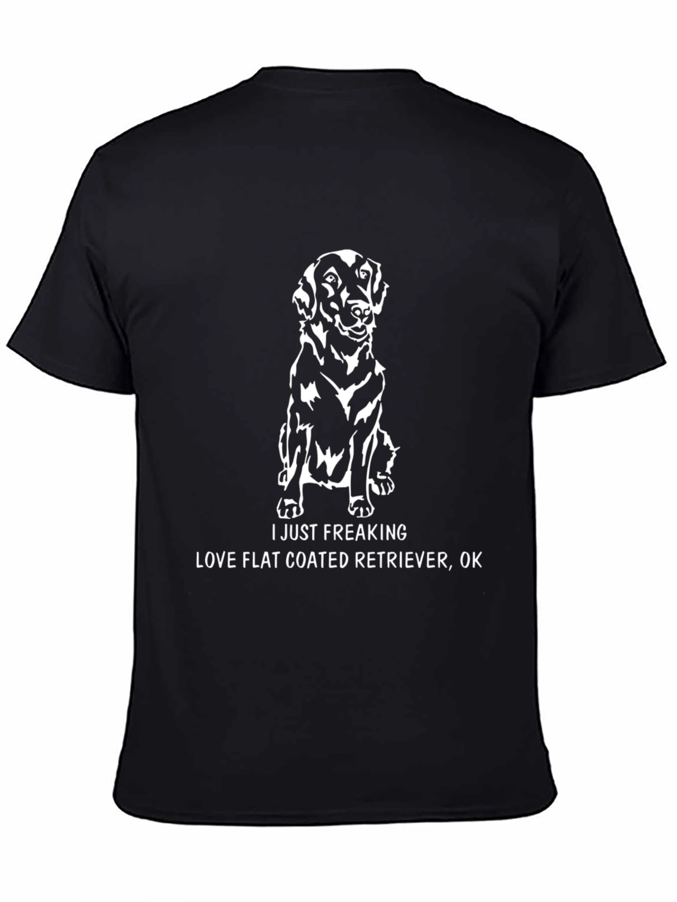 Flat Coated Retriever Dog T-Shirt