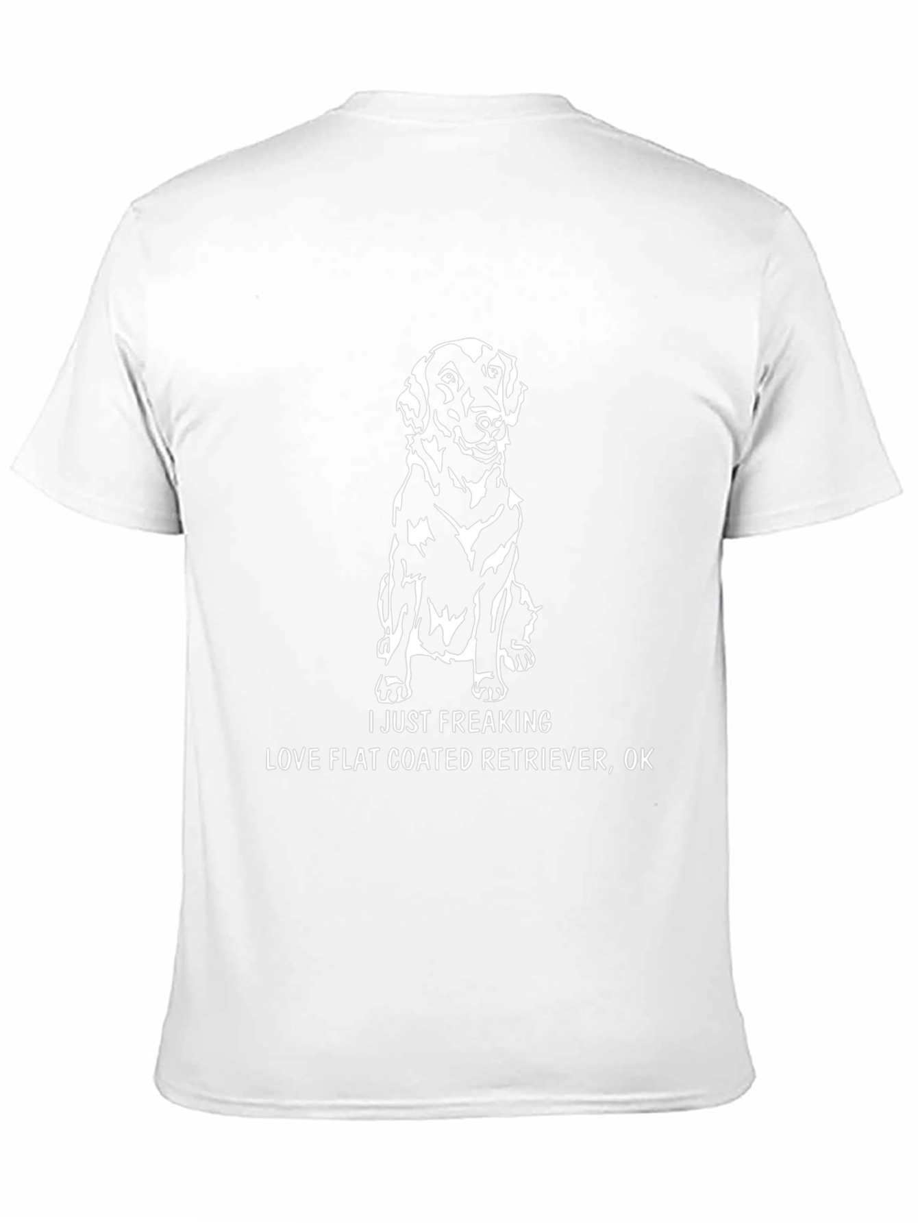 Flat Coated Retriever Dog T-Shirt