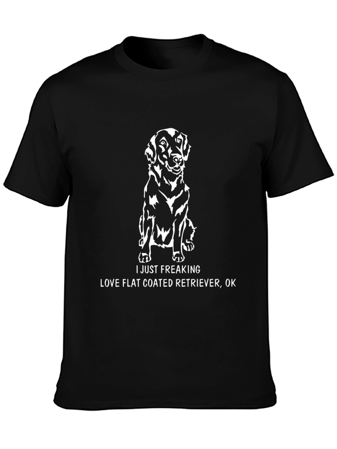 Flat Coated Retriever Dog T-Shirt