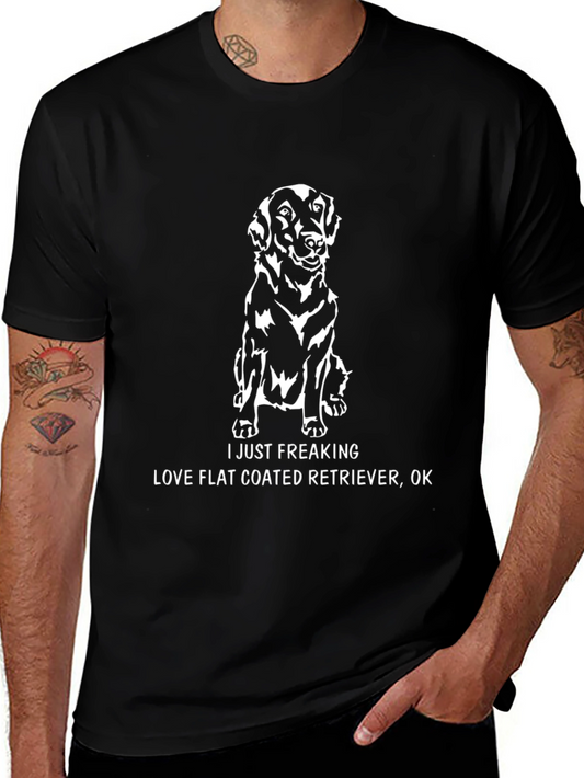 Flat Coated Retriever Dog T-Shirt