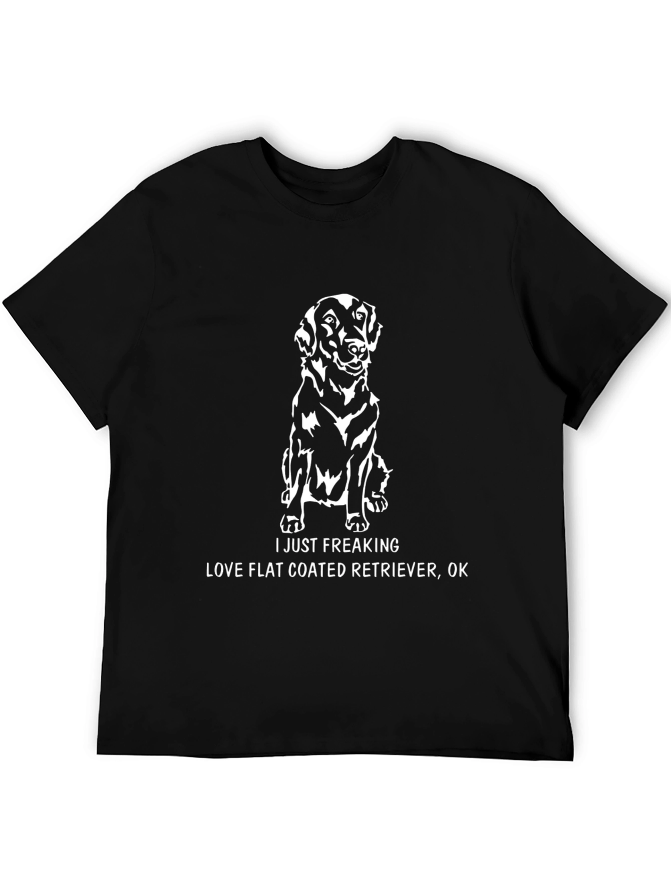 Flat Coated Retriever Dog T-Shirt
