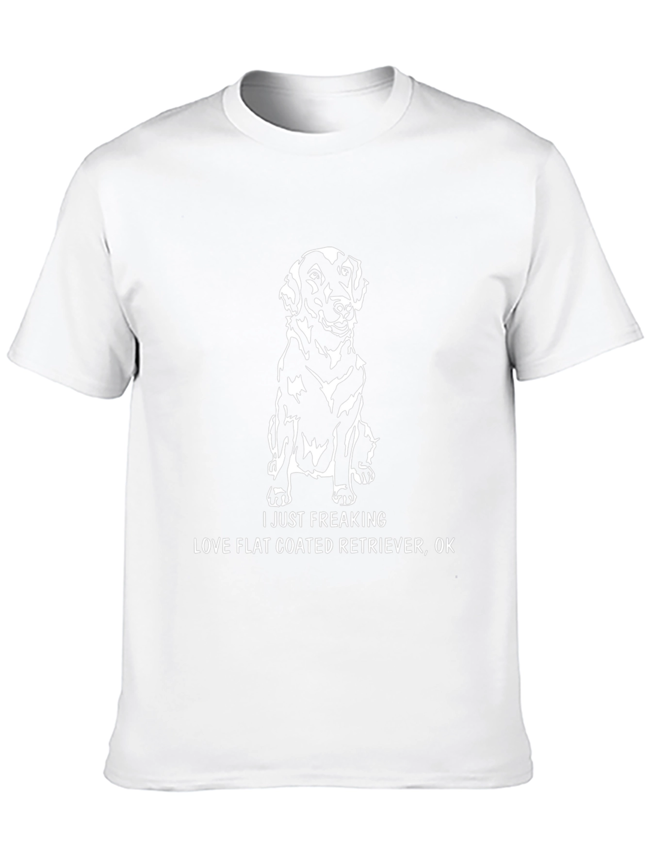 Flat Coated Retriever Dog T-Shirt