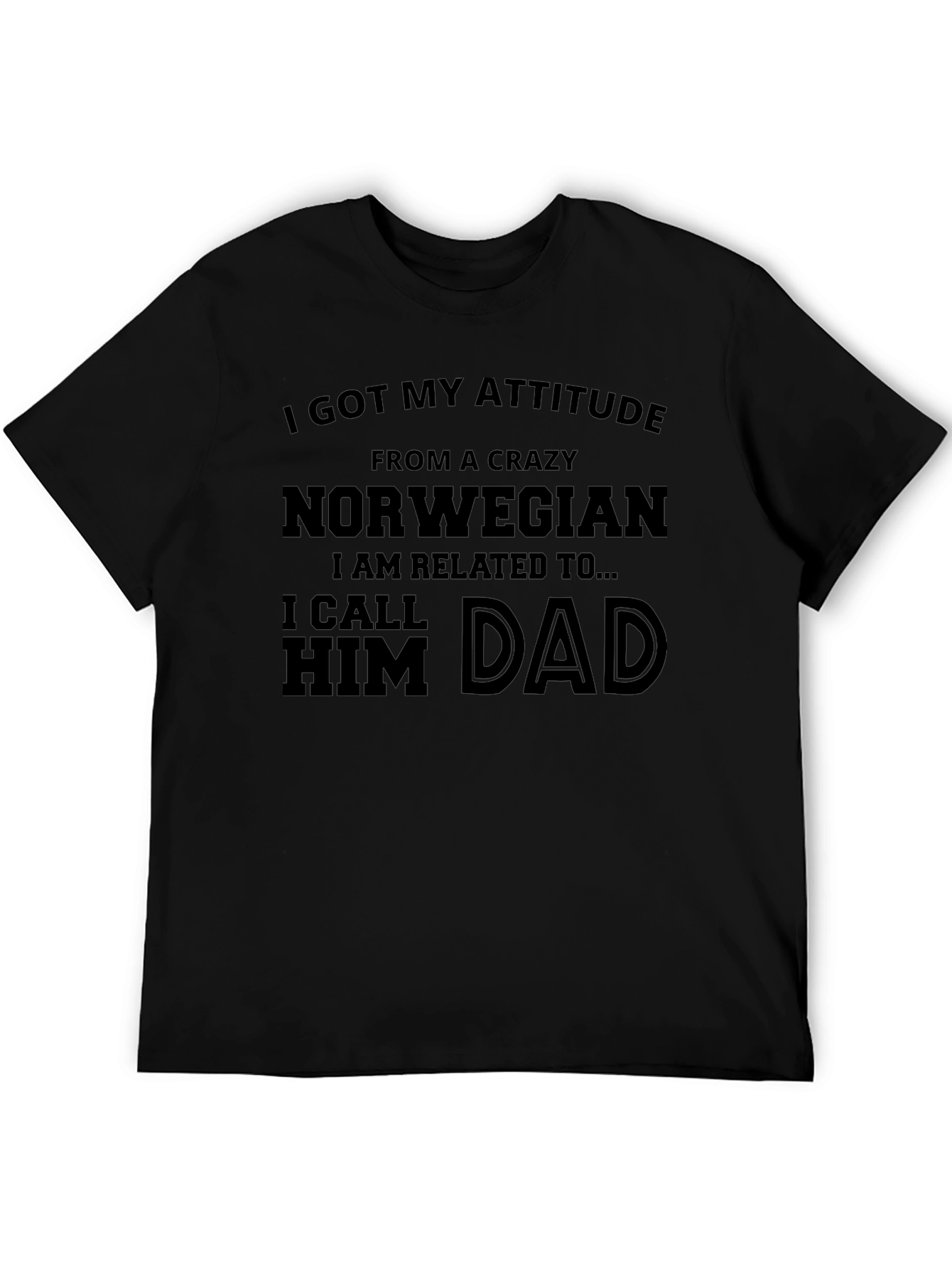 Crazy Norwegian Dad T-Shirt