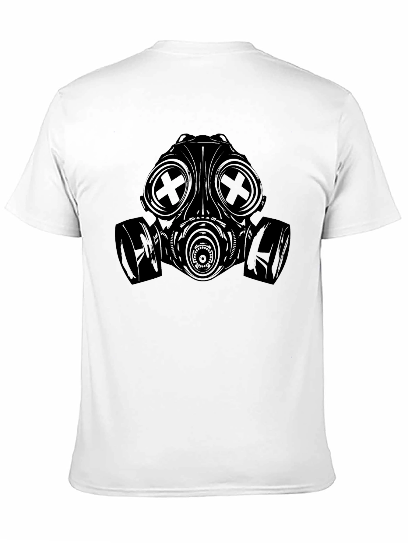 Gas Mask Graphic Tee - Dark Aesthetic Shirt