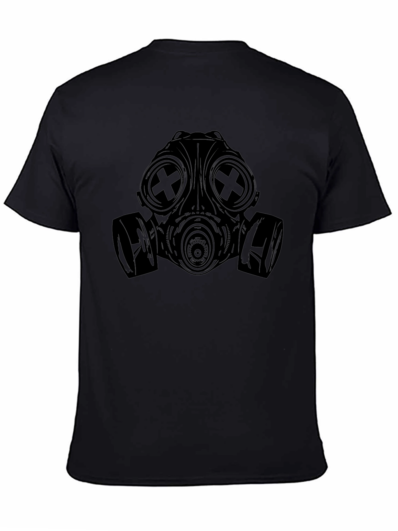 Gas Mask Graphic Tee - Dark Aesthetic Shirt