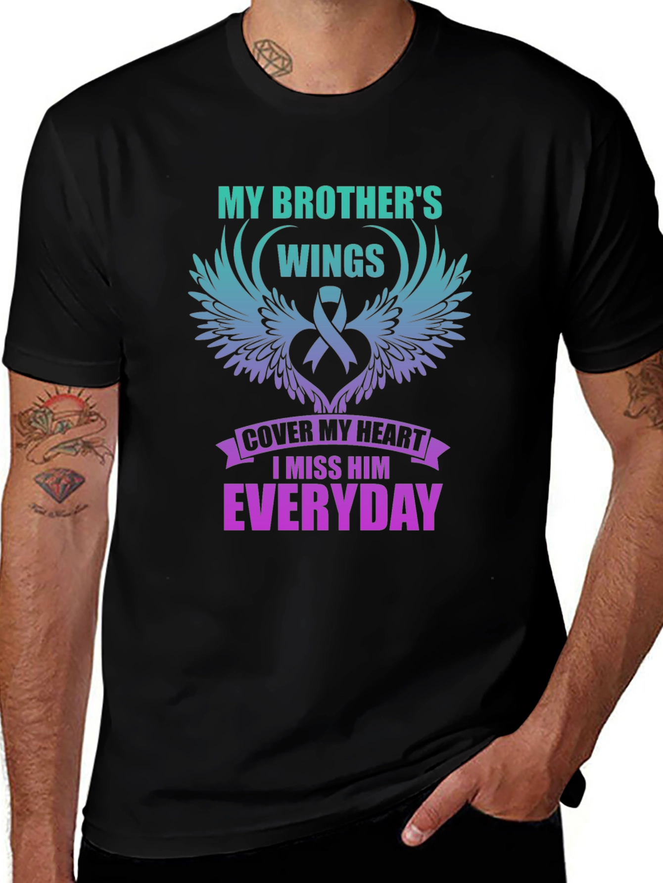 My Brothers Wings Graphic T-Shirt