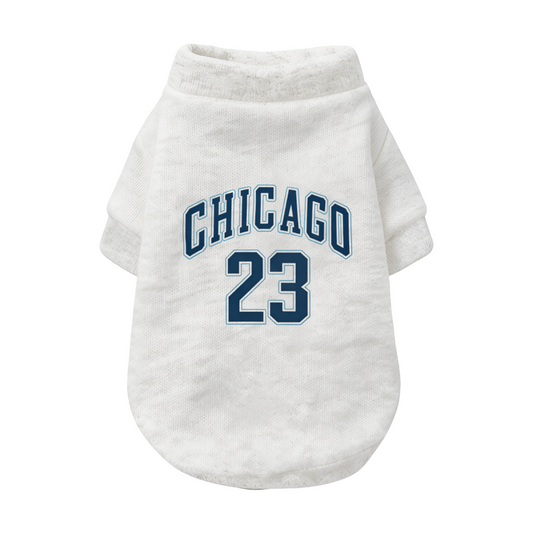 CHICAGO 23 Sports Style Pet Cardigan Sweater