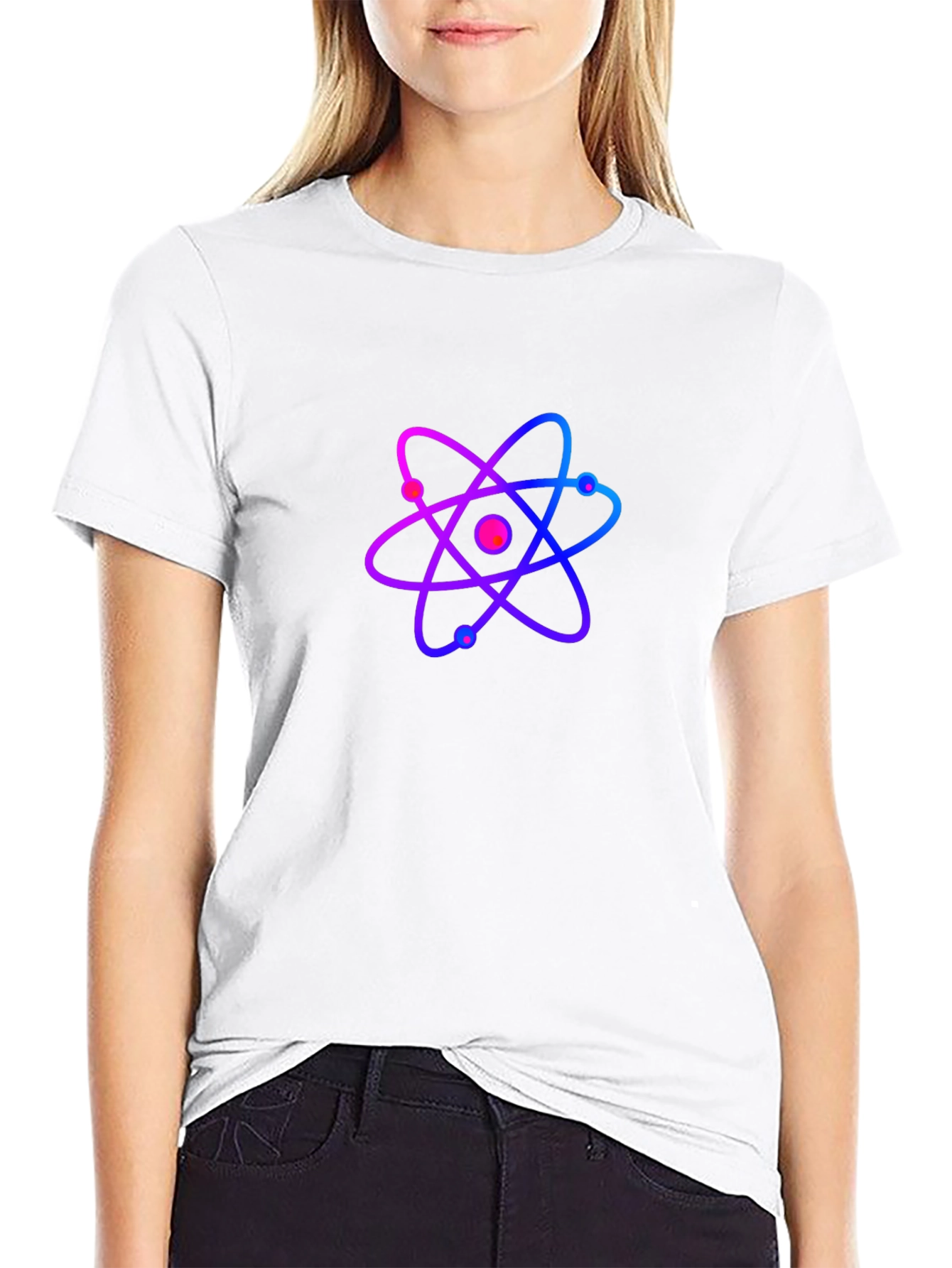 Atom Graphic Tee - Science Style