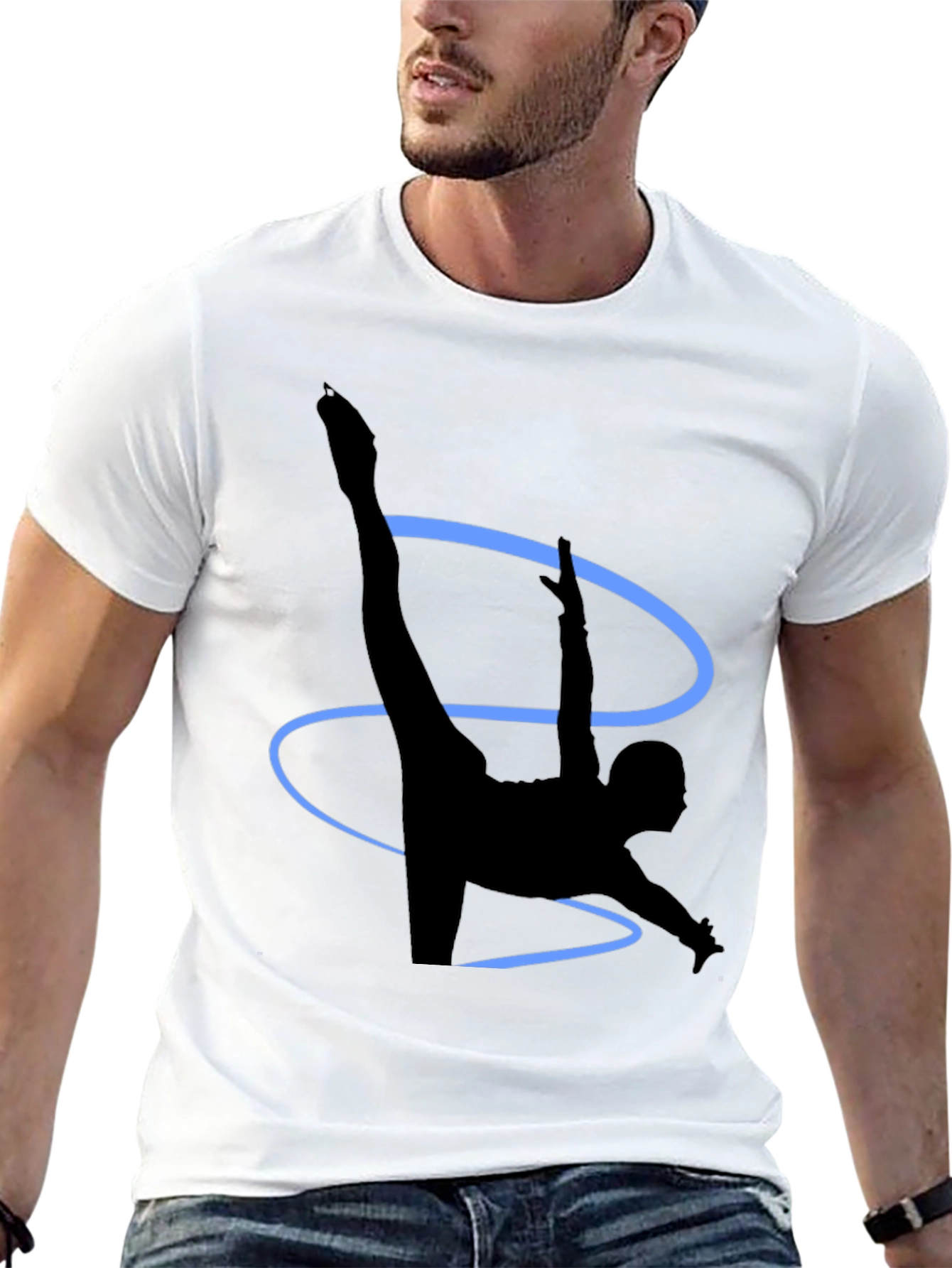 Gymnast Silhouette T-Shirt
