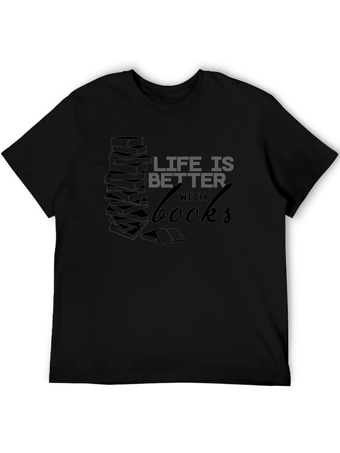 Life Is Better With Books Graphic Tee