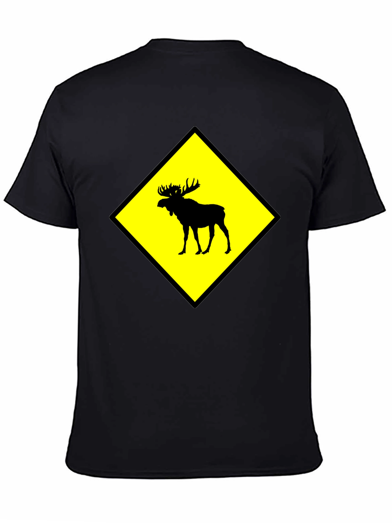 Moose Crossing Graphic T-Shirt