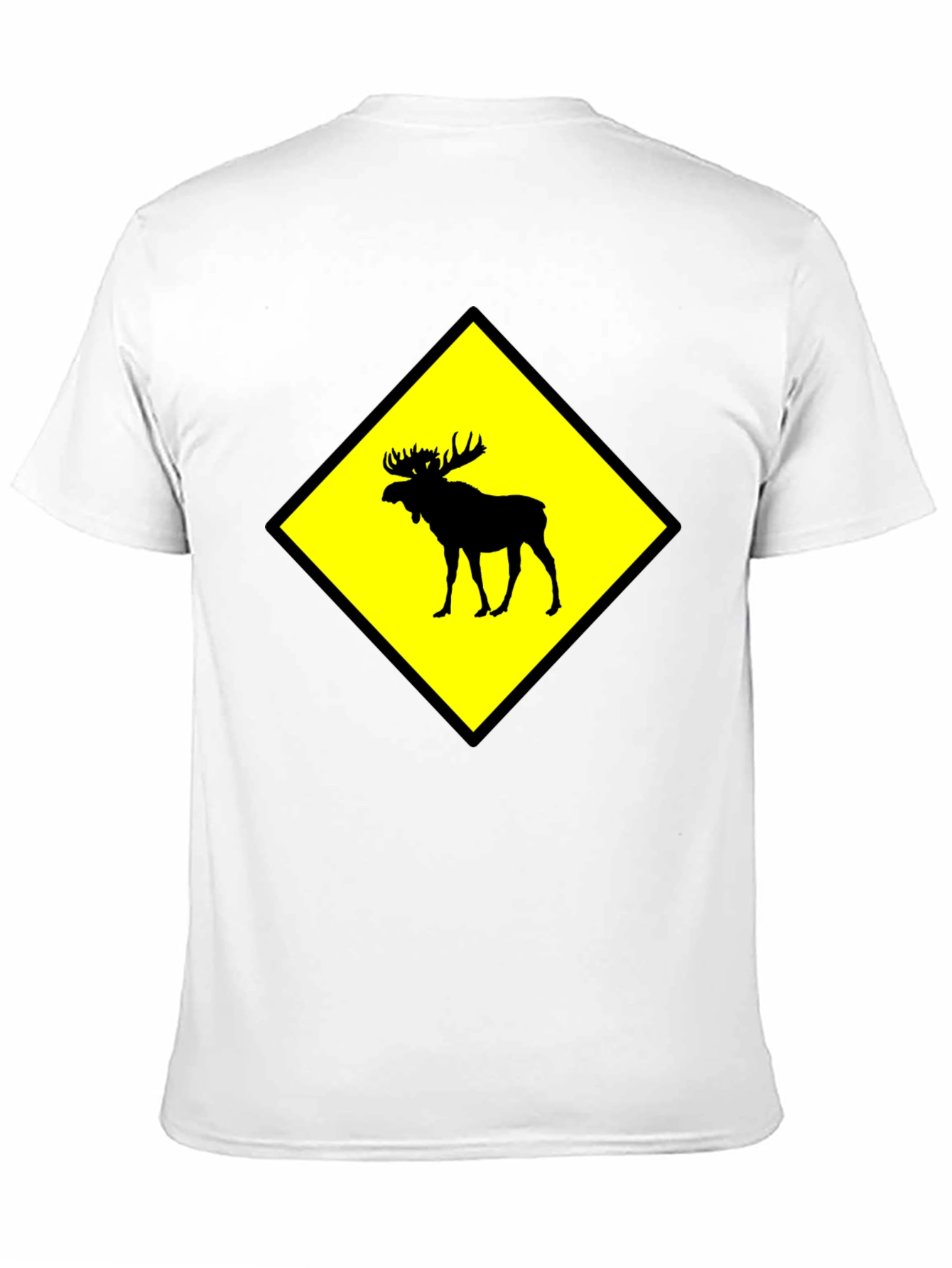 Moose Crossing Graphic T-Shirt